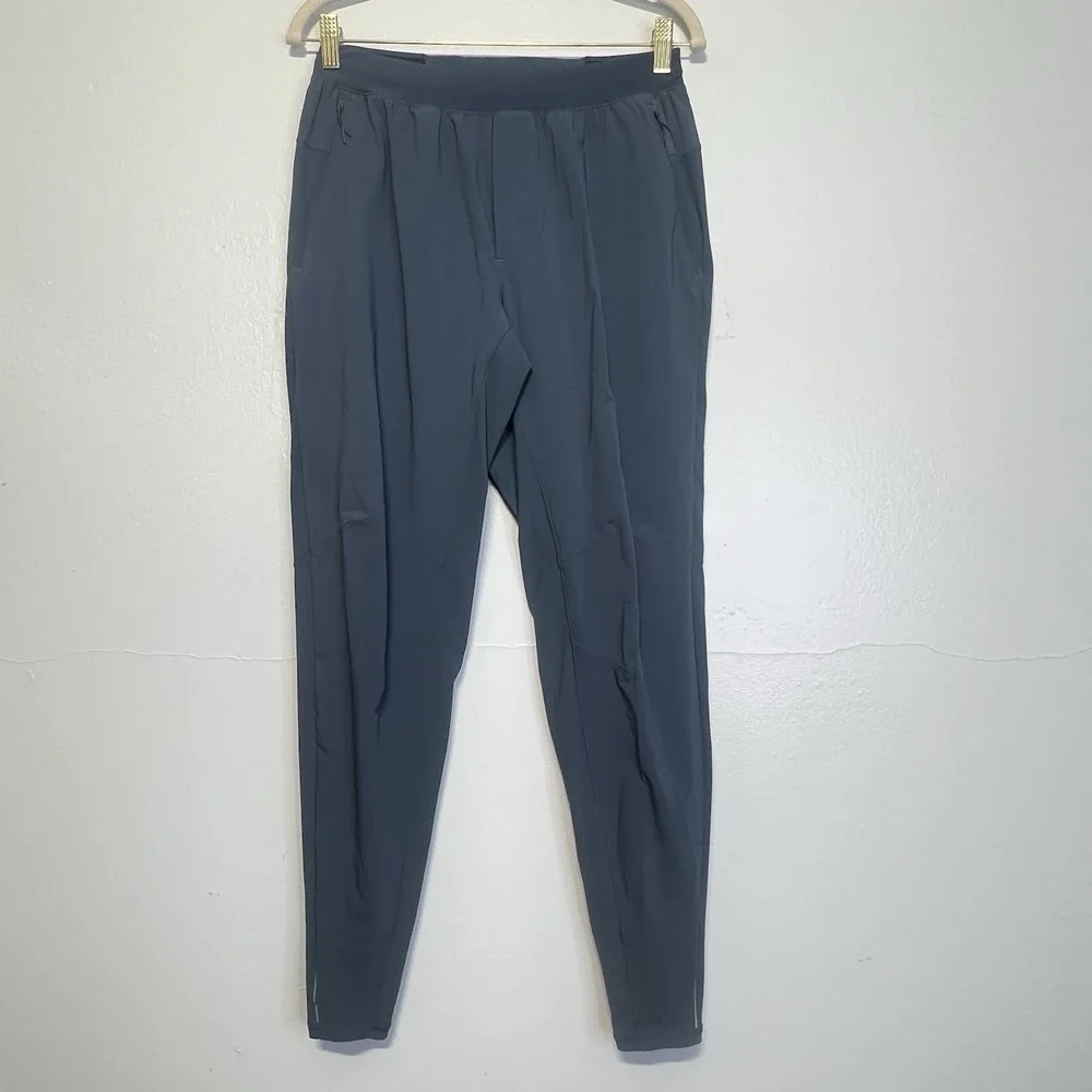 LULULEMON Surge Hybrid  Mens Run Pants Iron Blue Sz S 29